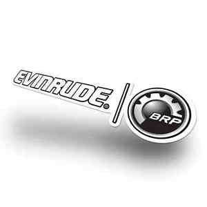 Evinrude Logo - Details about Evinrude & Truck Vinyl Decal