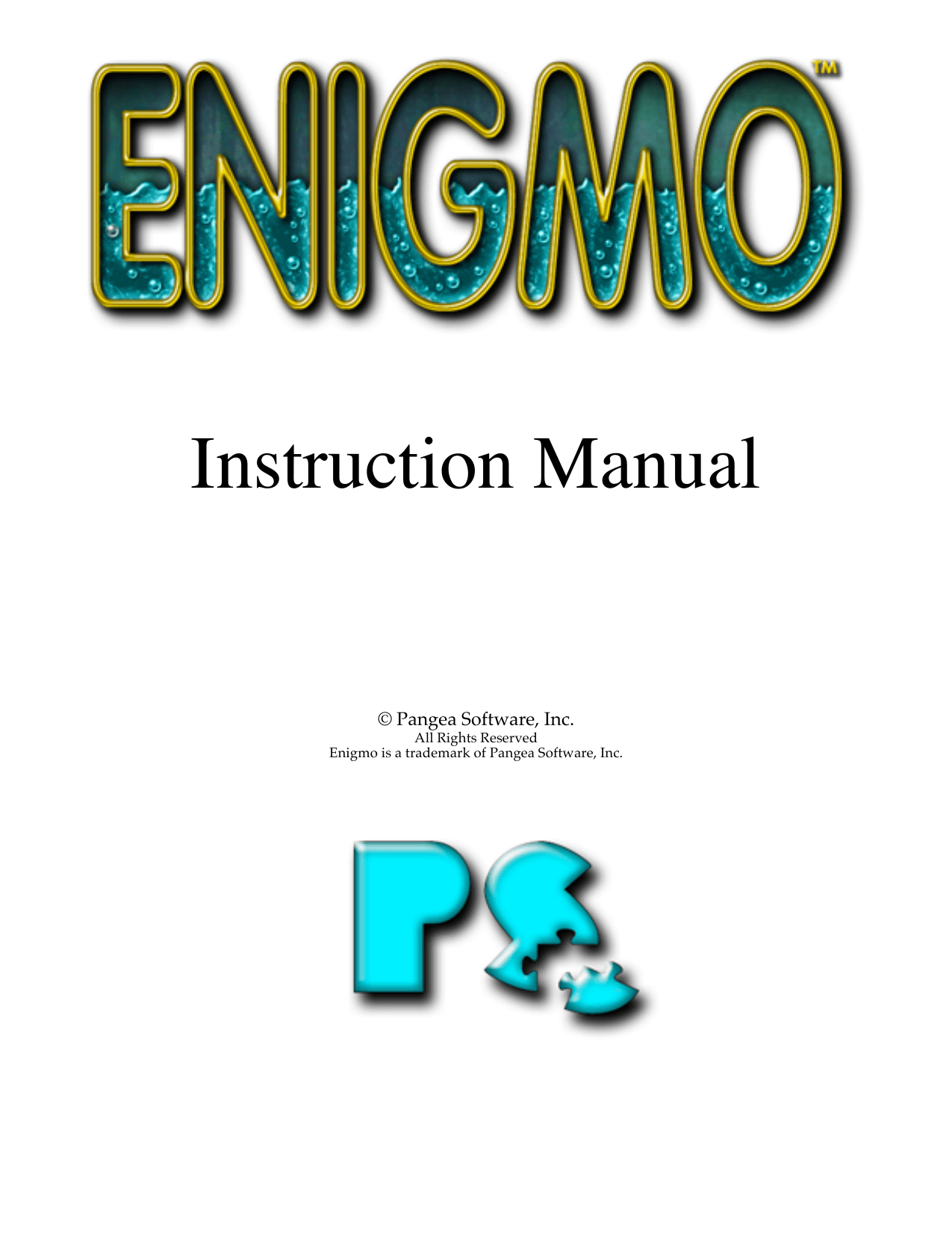 Enigmo Logo - Enigmo Instructions - Pangea Software, Inc. | manualzz.com