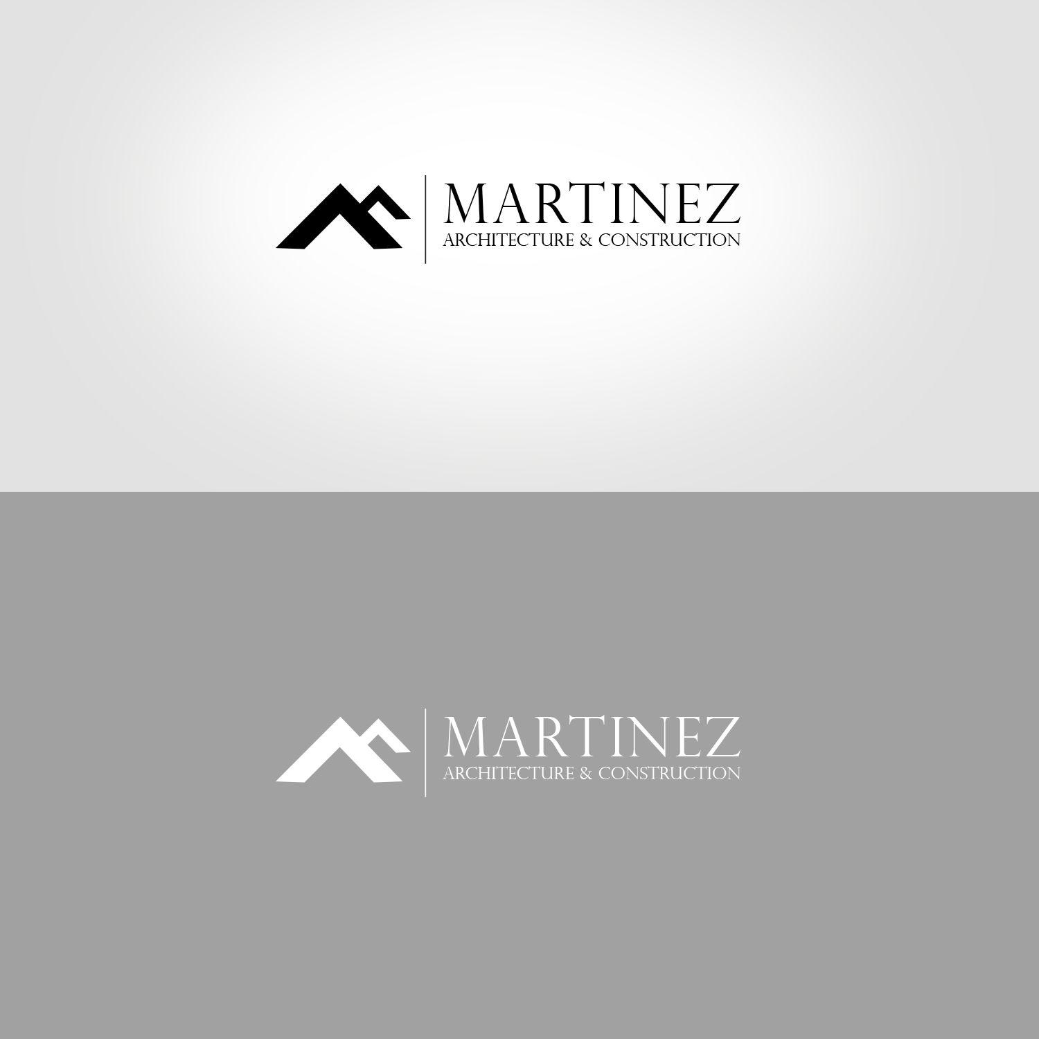 Serious Logo - Elegant, Serious, Construction Logo Design for Martinez Architecture