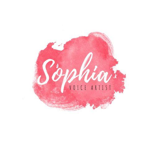 Watercolor Logo - Sophia Watercolor Splash Logo