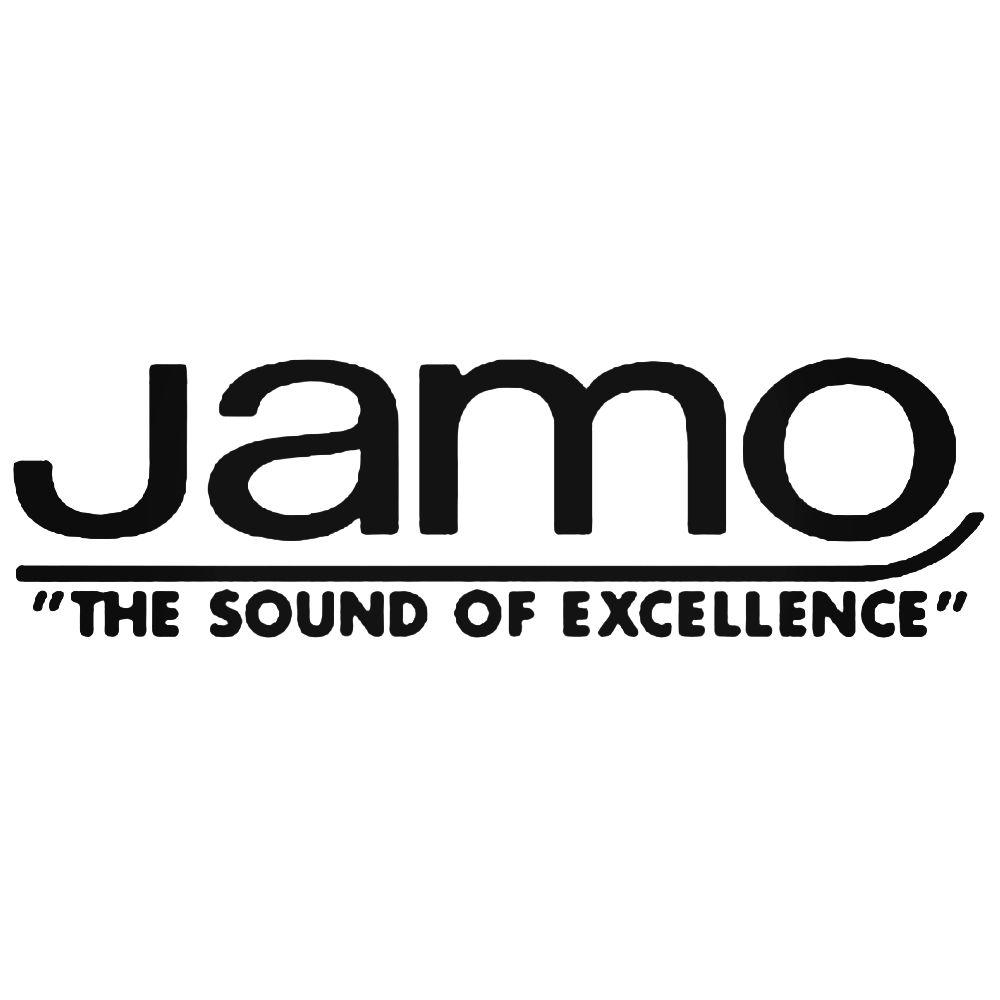 Jamo Logo - Jamo Audio Logo Vinyl Decal Sticker