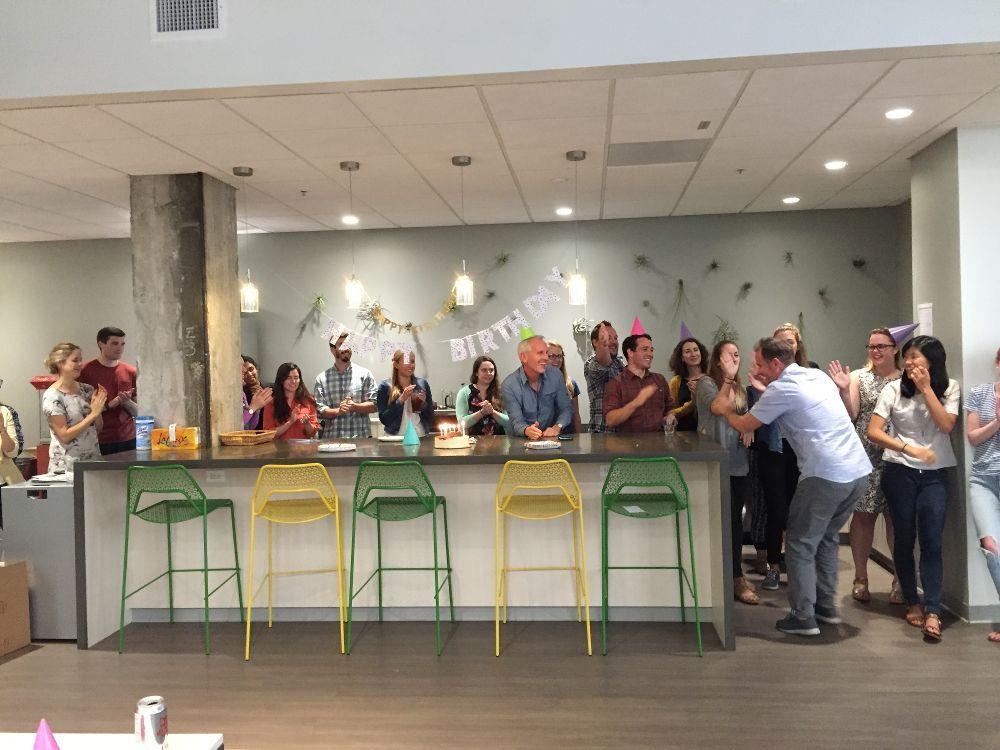 LaunchSquad Logo - Birthday celebration @ Launch... - LaunchSquad Office Photo | Glassdoor