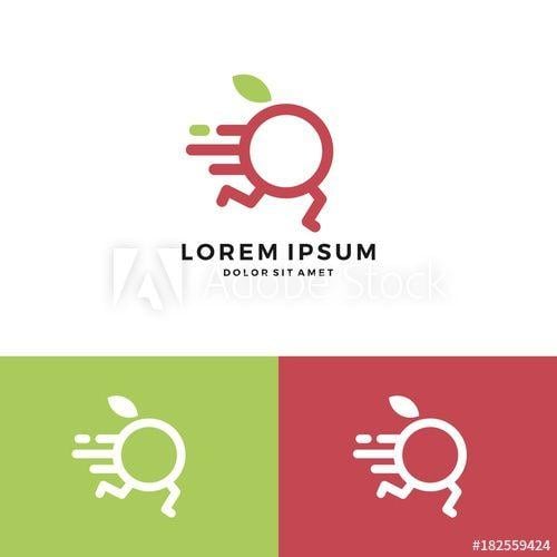 Distribution Logo - fruit delivery distribution logo vector app fast dash download