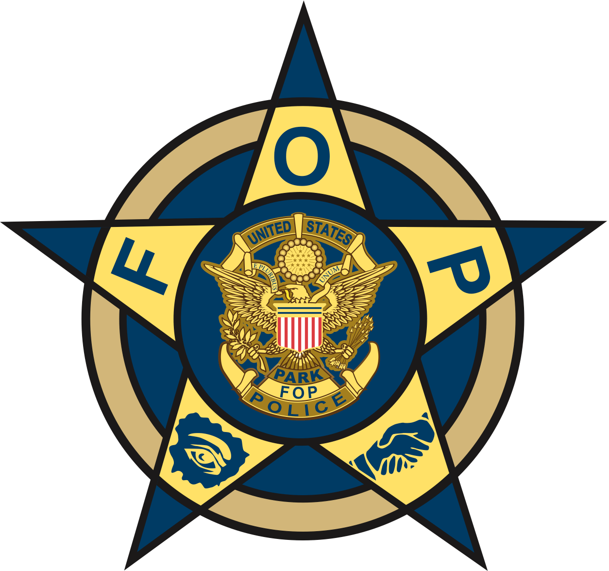 FOP Logo - FOP Badge vector 3. U. S. Park Police Fraternal Order of Police