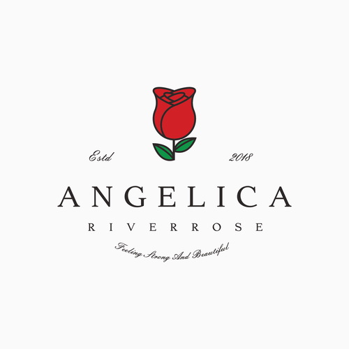Angelica Logo - Angelica RiverRose | Logo design contest