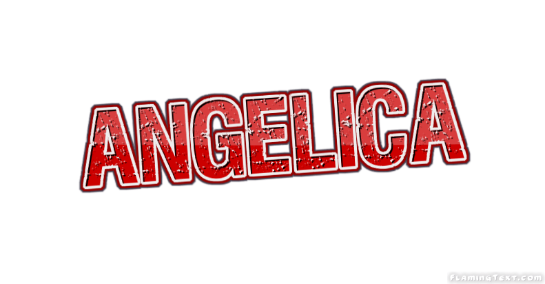 Angelica Logo - Angelica Logo. Free Name Design Tool from Flaming Text
