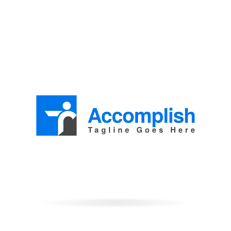 Accompolish Logo - Accomplish Education Logo Template. Bobcares Logo Designs Services