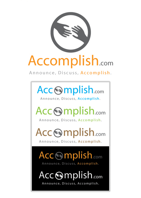 Accompolish Logo - Need Logo For New Web Site Accomplish.com by markswan | Design Logo ...