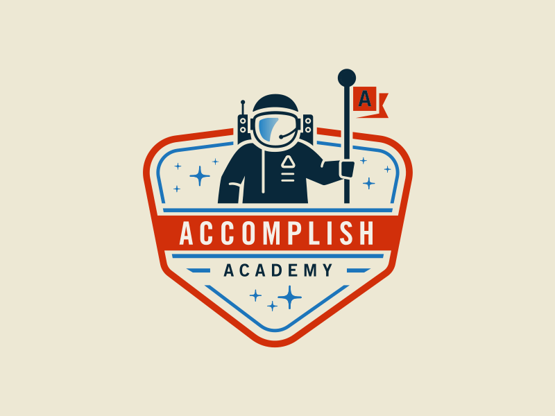 Accompolish Logo - Accomplish Academy by Lightboard on Dribbble