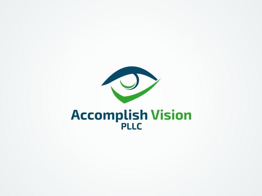 Accompolish Logo - Doctor Logo Design for Accomplish Vision PLLC by Vincent | Design ...