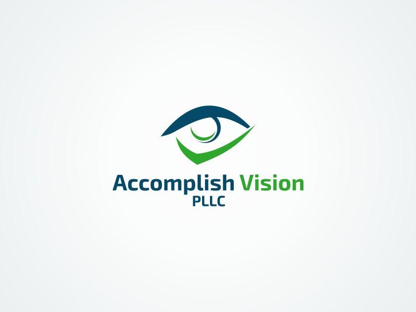 Accompolish Logo - Doctor Logo Design for Accomplish Vision PLLC by Vincent. Design