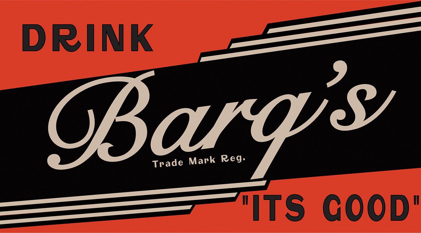 Barg's Logo - Logo Recreation (Barq's) on Behance