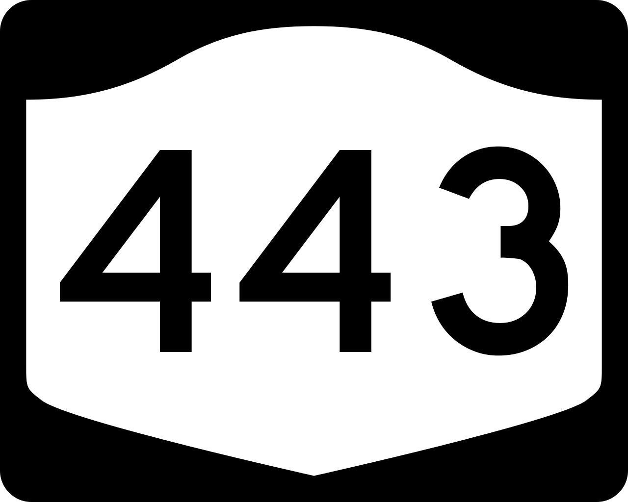 443 Logo - NY 443.svg