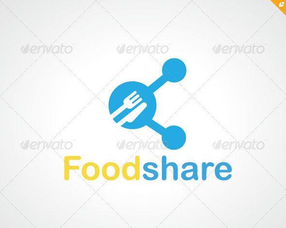 Share Logo - 30 PSD EPS & AI Food & Drink Logo Templates – Bashooka