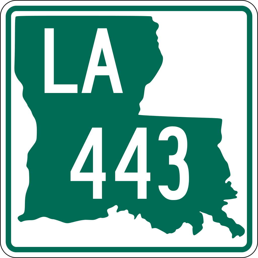 443 Logo - File:Louisiana 443.svg