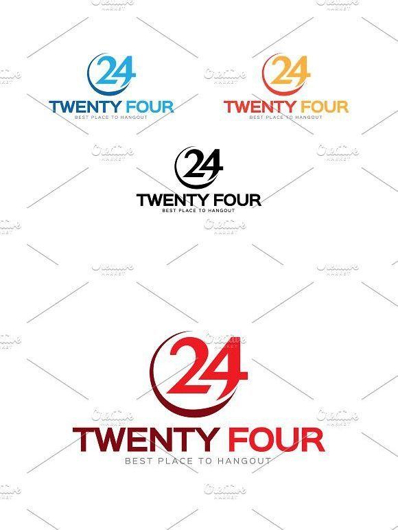 Twenty-Four Logo - Twenty Four Logo. Clock Design. Logos, Twenty four, The twenties