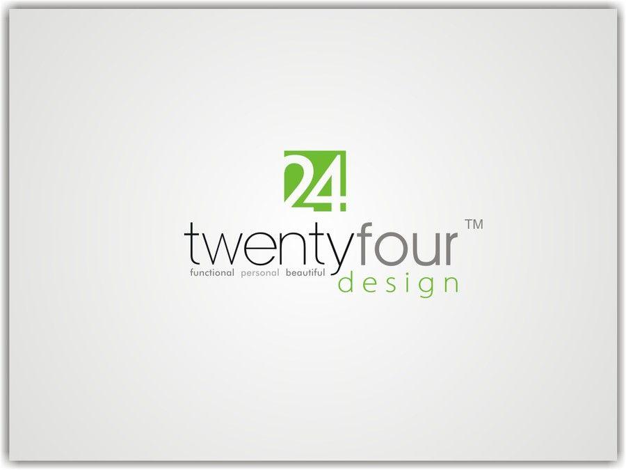 Twenty-Four Logo - Provide Edgy Logo for Interior Design company twentyfour design by E ...