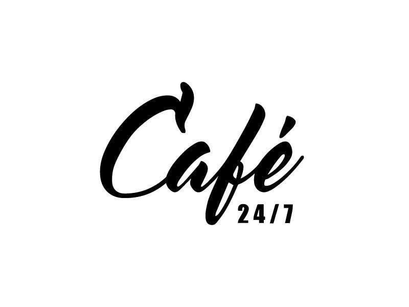 Twenty-Four Logo - Cafe Twenty Four Seven Logo