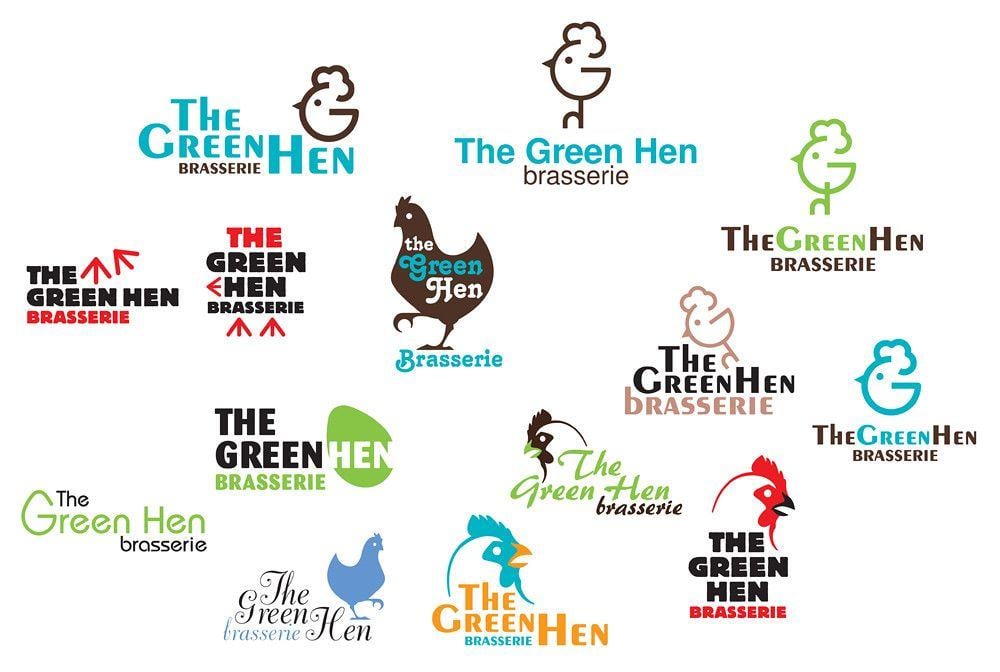 Dubli Logo - Green-Hen-restaurant-logo-samples | Logo samples for a Dubli… | Flickr