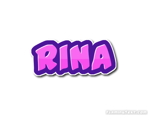 Rina Logo - Rina Logo | Free Name Design Tool from Flaming Text
