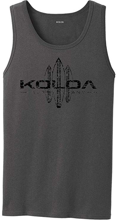 Kilon Logo - Koloa Vintage Surfboard Logo Tank Tops in 27 Colors. Adult Sizes: S-4XL