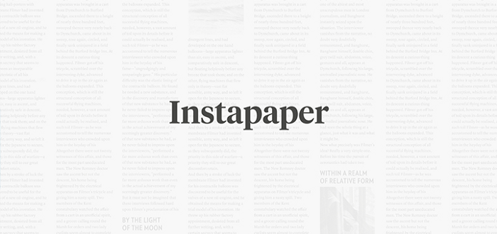 Instapaper Logo - Instapaper helps you put your newsletter together easier