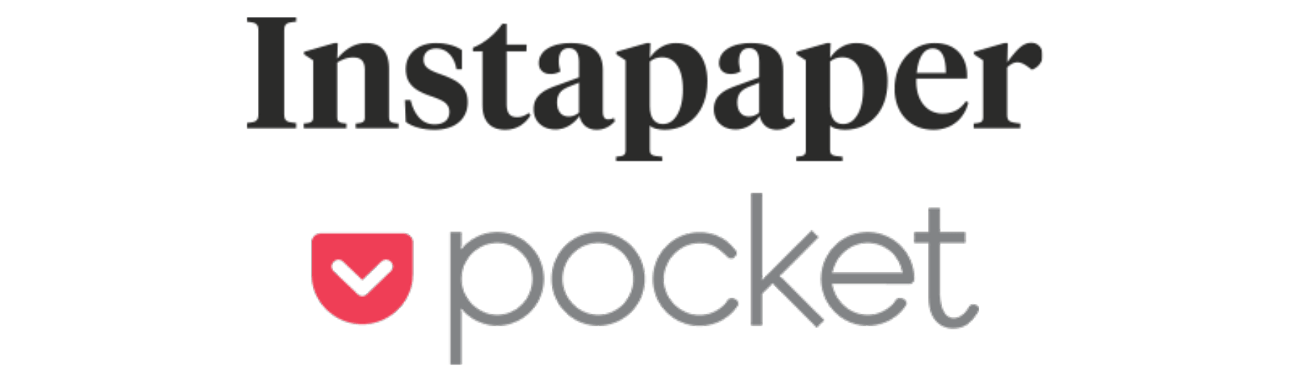 Instapaper Logo - Pocket vs. Instapaper - Adventures in Consumer Technology - Medium