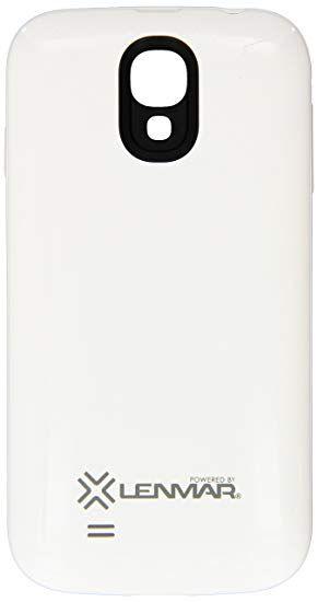 Lenmar Logo - Samsung Galaxy S4 2600 mAh Extended Battery Case, White By Lenmar