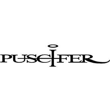 Puscifer Logo - Puscifer Rock Band Vinyl Decal Sticker- 8 Wide Gloss White Color