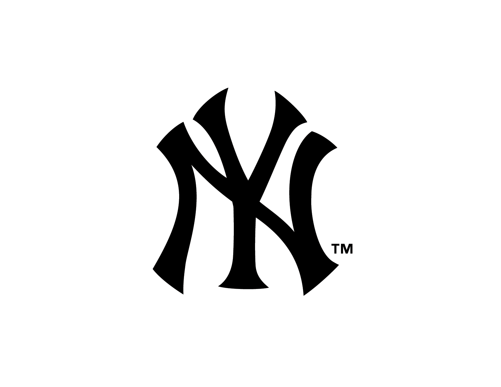 NY Logo - butterfly wings tattoo: ny yankees logo stencil