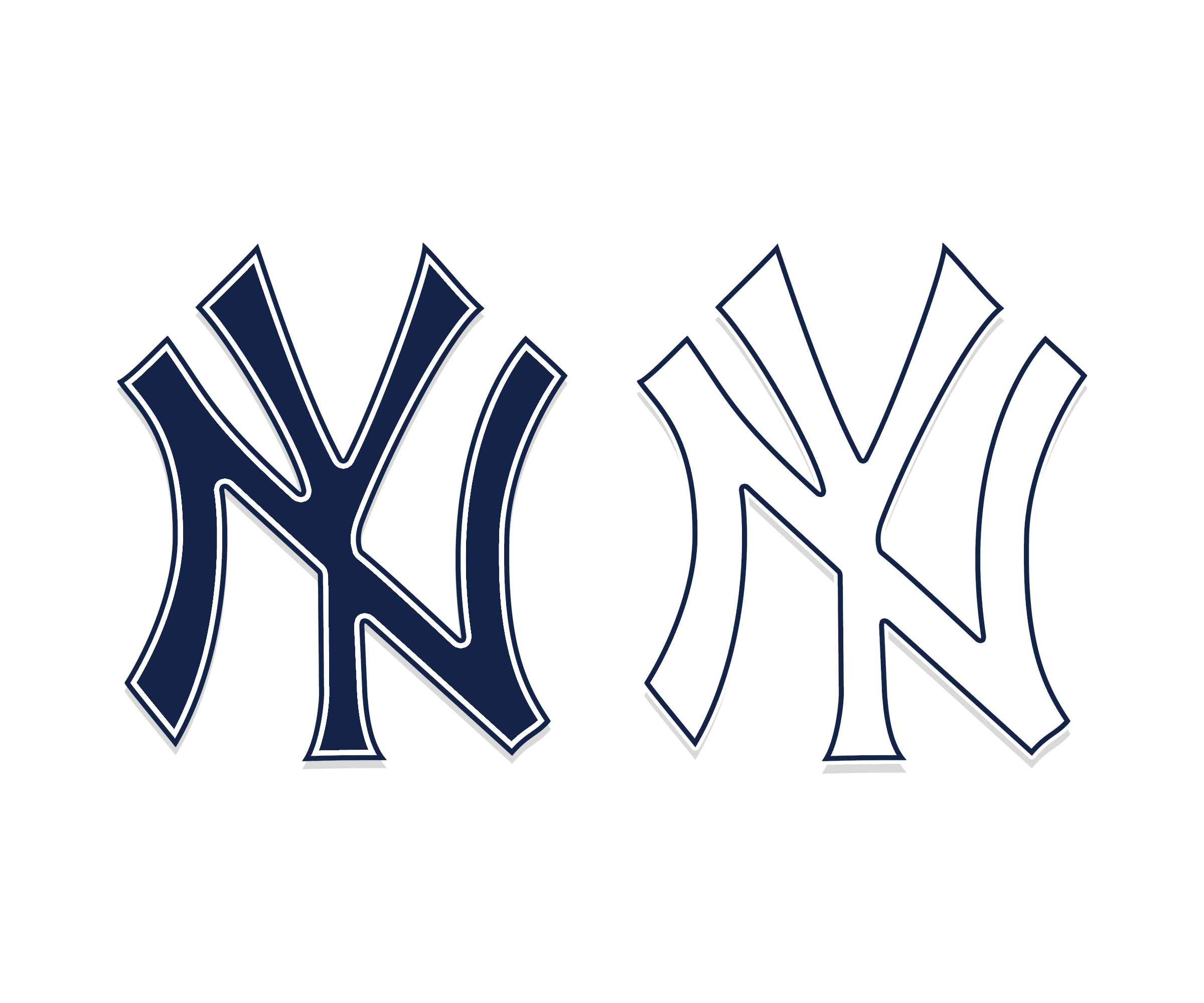 NY Logo - New York Yankees Logo PNG Transparent & SVG Vector - Freebie Supply