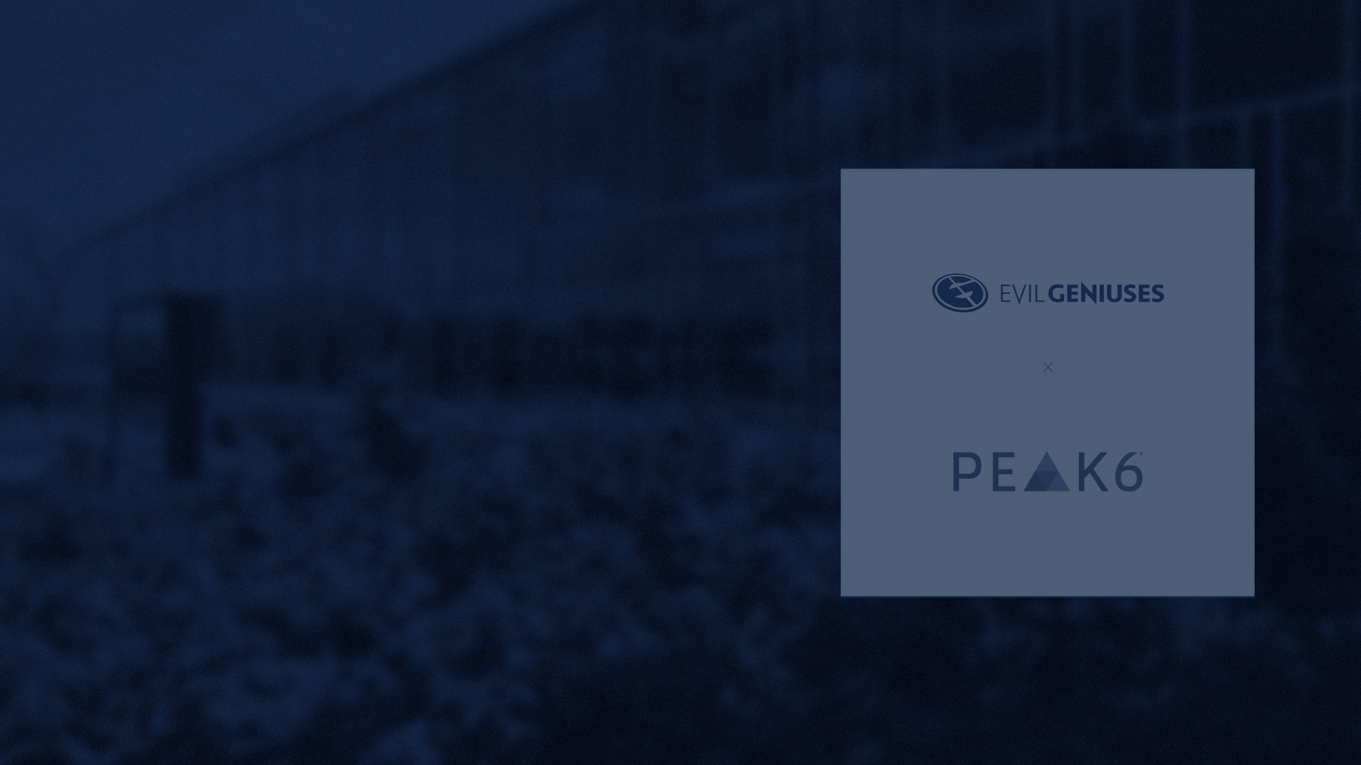 Peak6 Logo - Evil Geniuses × PEAK6