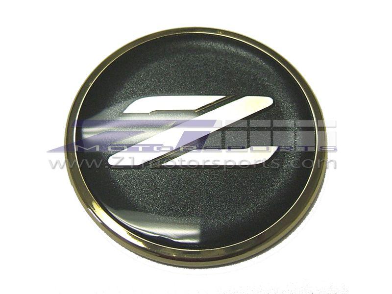 Z32 Logo - OEM 300ZX (Z32) JDM Nose Panel 'Z' Emblem (Black/Gold)