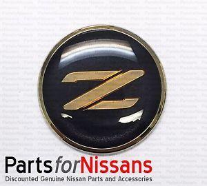 Z32 Logo - Details about GENUINE NISSAN JDM FAIRLADY Z 90-96 300ZX Z32 BLACK & GOLD  FRONT EMBLEM NEW OEM