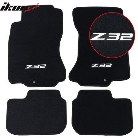 Z32 Logo - For 90-96 Nissan 300ZX Z32 Logo OE Fitment Floor Mats Carpet Front Rear 4PC