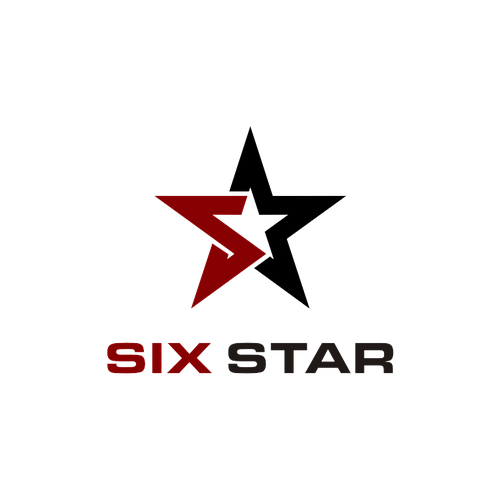 Six Logo - six stars in a six. Logo design contest