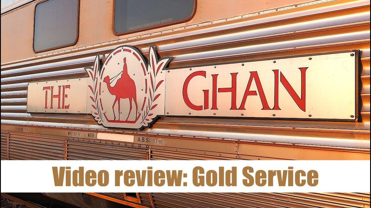 Ghan Logo - The Ghan Gold Service 2019. Video Review. The Big Bus