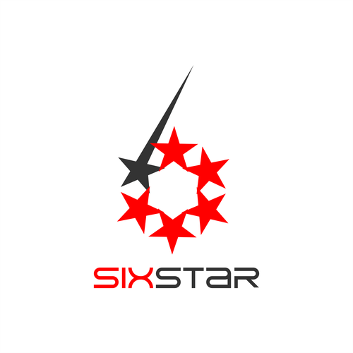 Six Logo - six stars in a six. Logo design contest