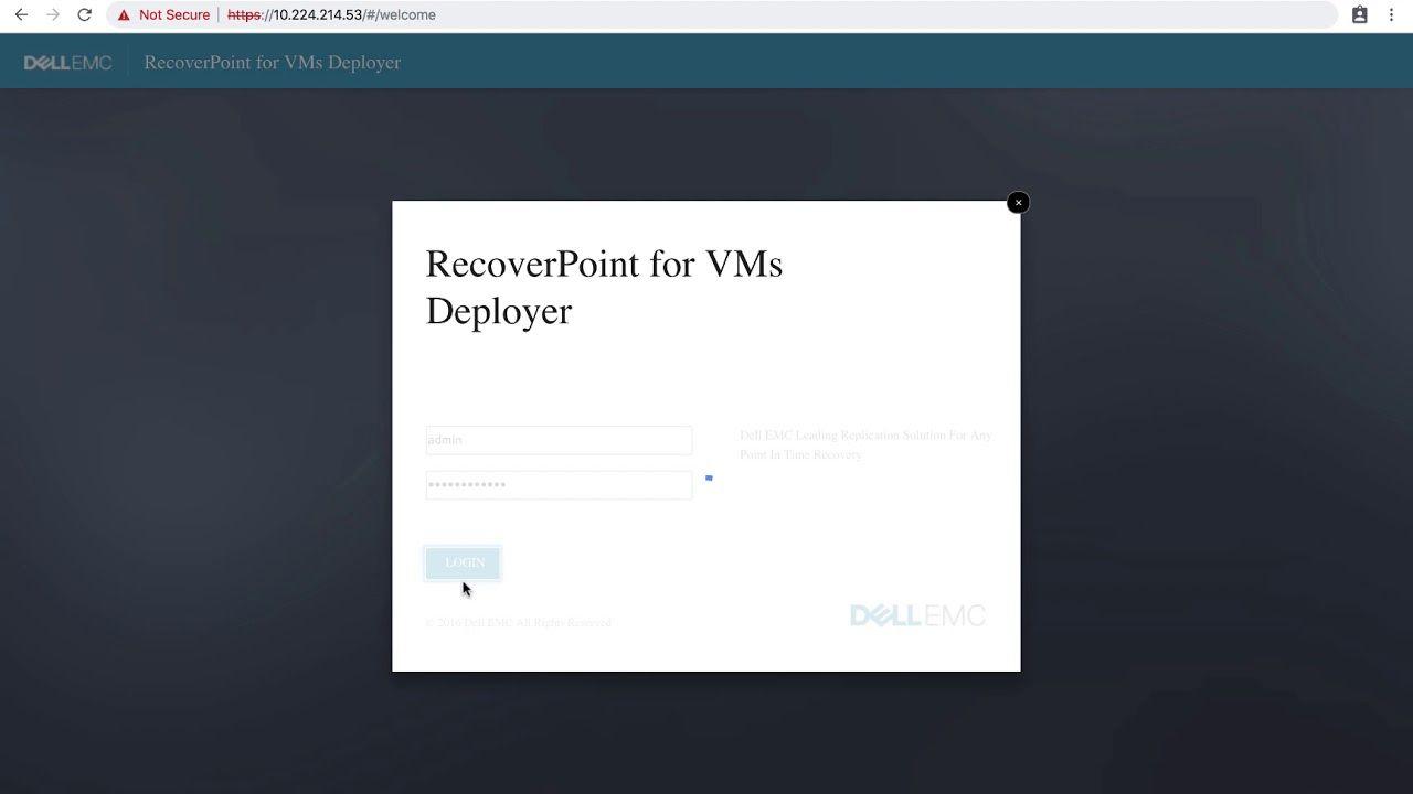 RecoverPoint Logo - RecoverPoint for VMs 5.2.1 Deployment & Protection to AWS Demo