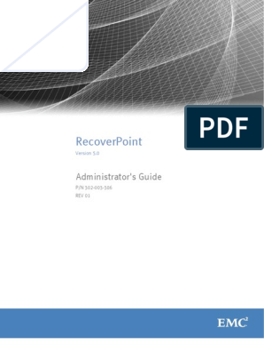 RecoverPoint Logo - Docu79492 RecoverPoint 5.0 Administrator's Guide | Command Line ...