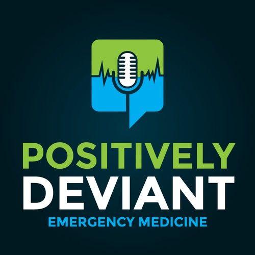 Deviant Logo - Positively Deviant Emergency Medicine podcast seeking positively