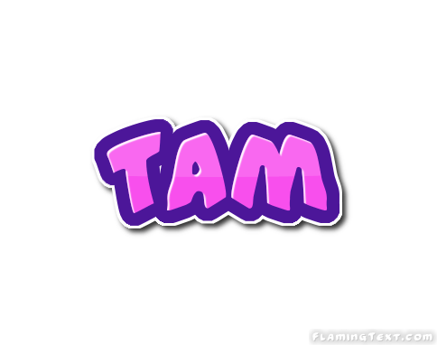 Tam Logo - Tam Logo. Free Name Design Tool from Flaming Text