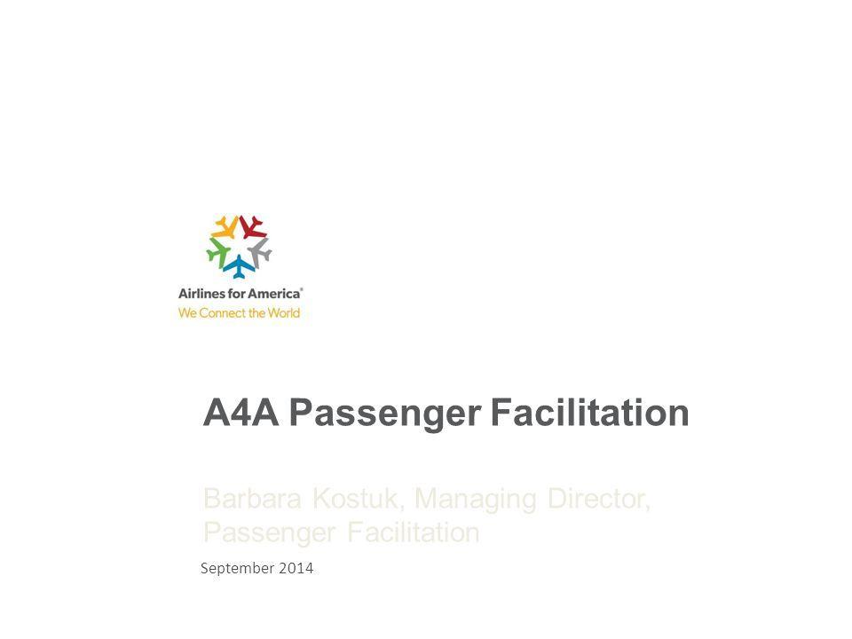 A4A Logo - A4A Passenger Facilitation Barbara Kostuk, Managing Director ...