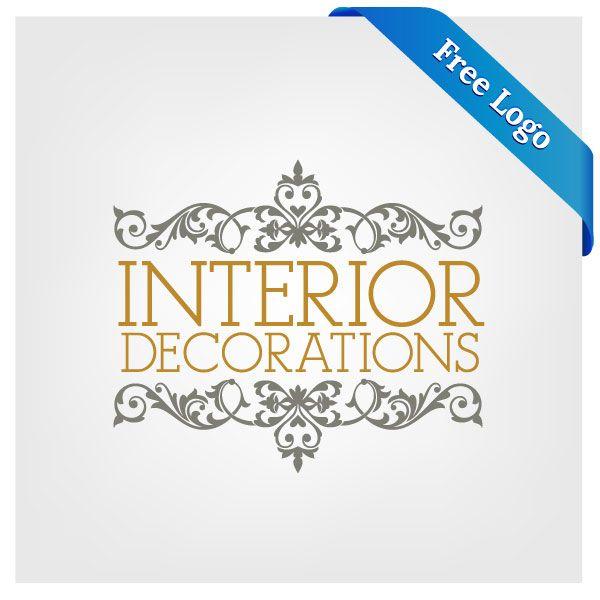 Decoration Logo - Free Vector Interior Decorations Logo Download In (.ai & .eps) Format