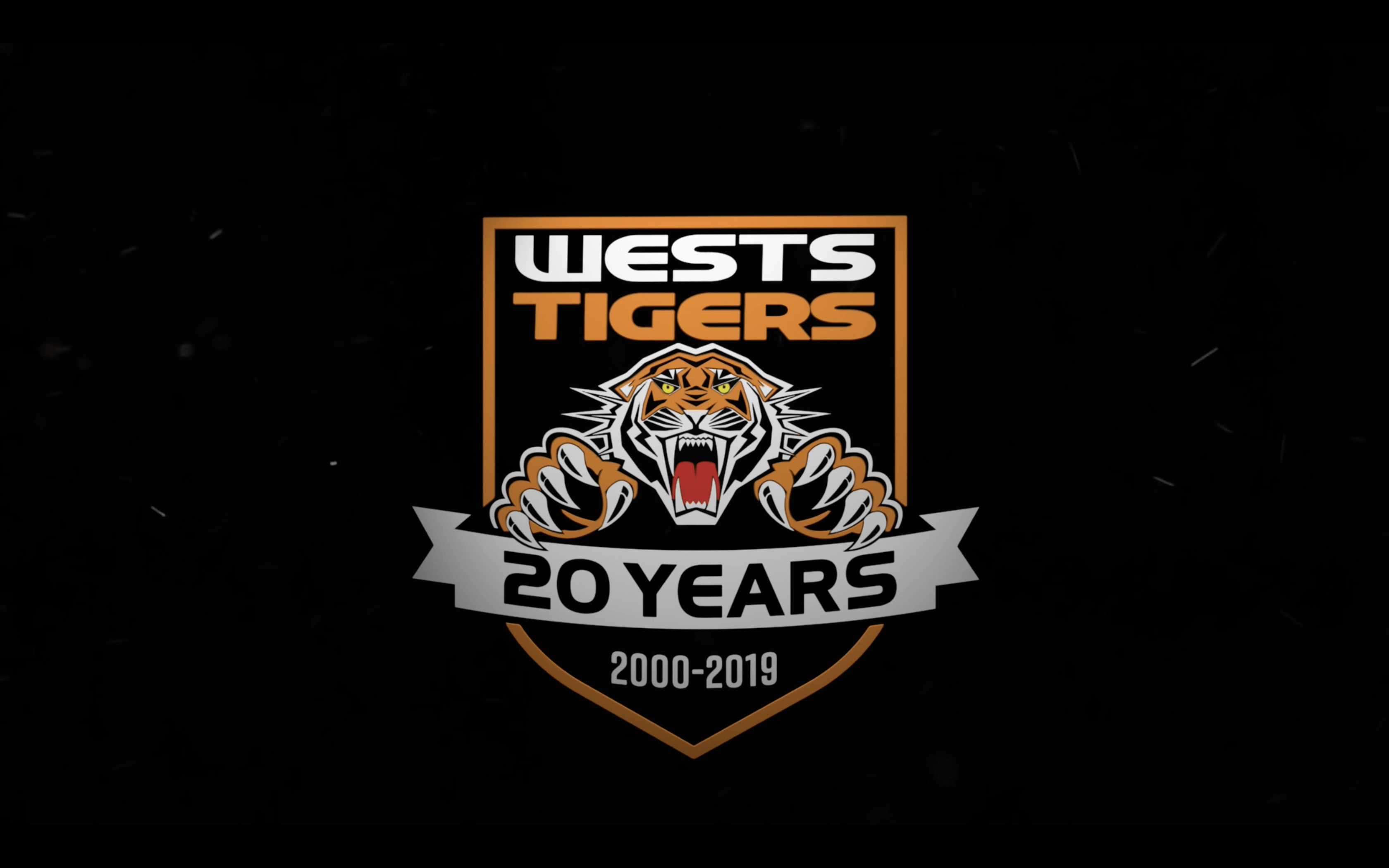 Tigers's Logo - Wests Tigers unevil 20th anniversary logo