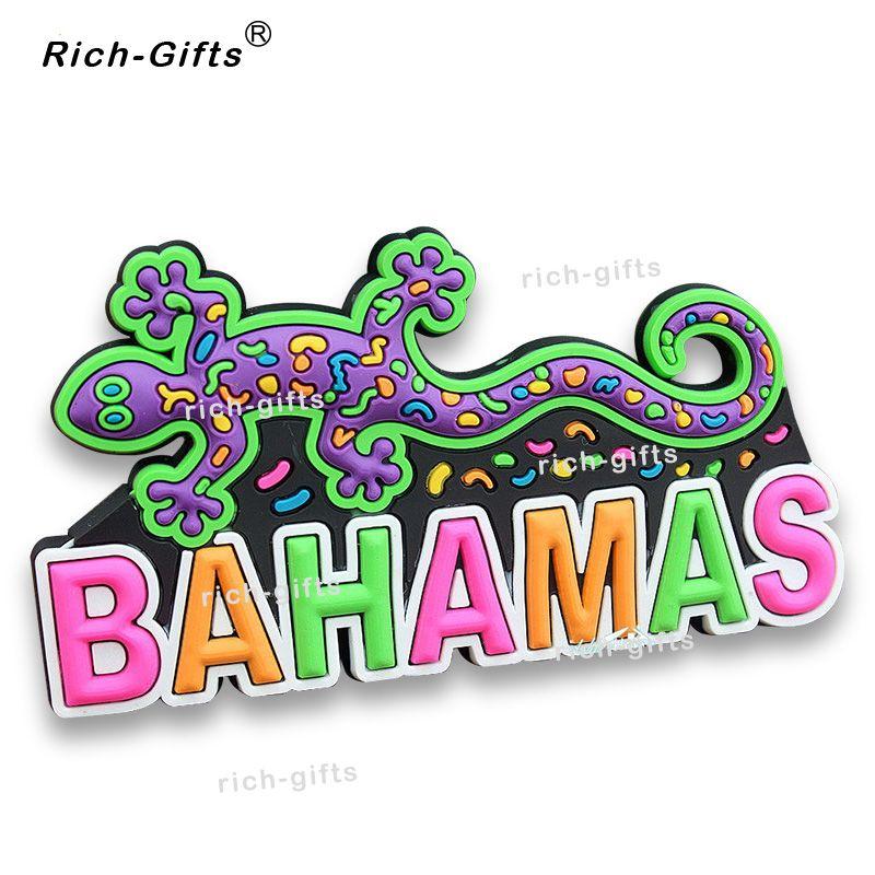 Decoration Logo - US $0.58 |Customized OEM/ODM Promotional Gifts With Your Logo Decoration  Magneto Fridge Magnets Souvenir Bahamas Gecko MOQ1000PCS(RC BS)-in Fridge  ...