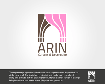 Decoration Logo - Sribu: Logo Design - Logo for Curtain & Decoration Company