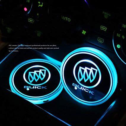 Decoration Logo - 2pcs LED Car Logo Cup Holder Lights for Buick, 7 Colors Changing USB  Charging Mat Luminescent Cup Pad, LED Interior Atmosphere Lamp Decoration  Light. ...