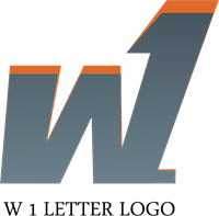 W1 Logo - W1 Letter Logo Vector (.AI) Free Download