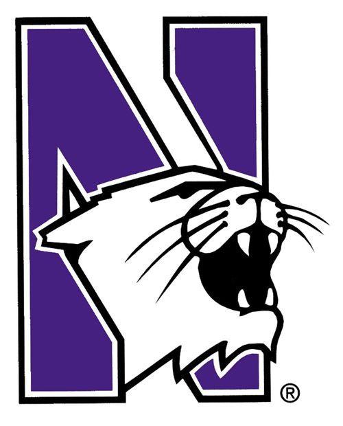 Northwestern Logo - Pin by BIG TEN FOOTBALL on NORTHWESTERN WILDCATS | University logo